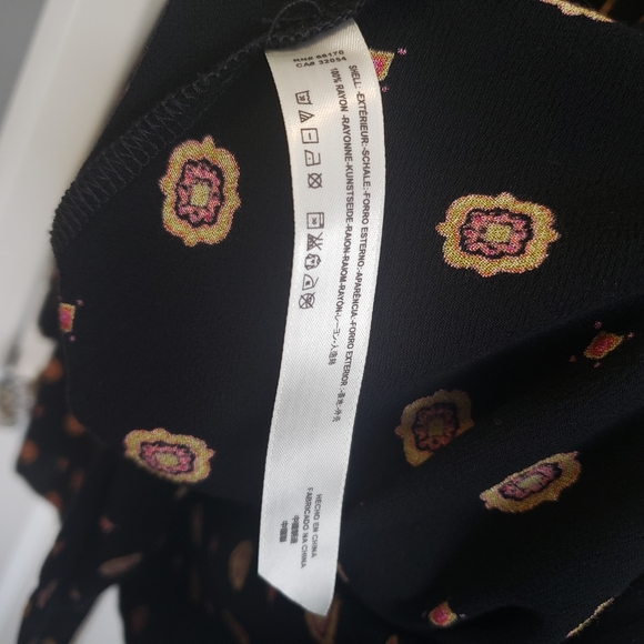 Intimately Free People Oversized Paisley Button Down Tunic Shirt - Picture 6 of 7